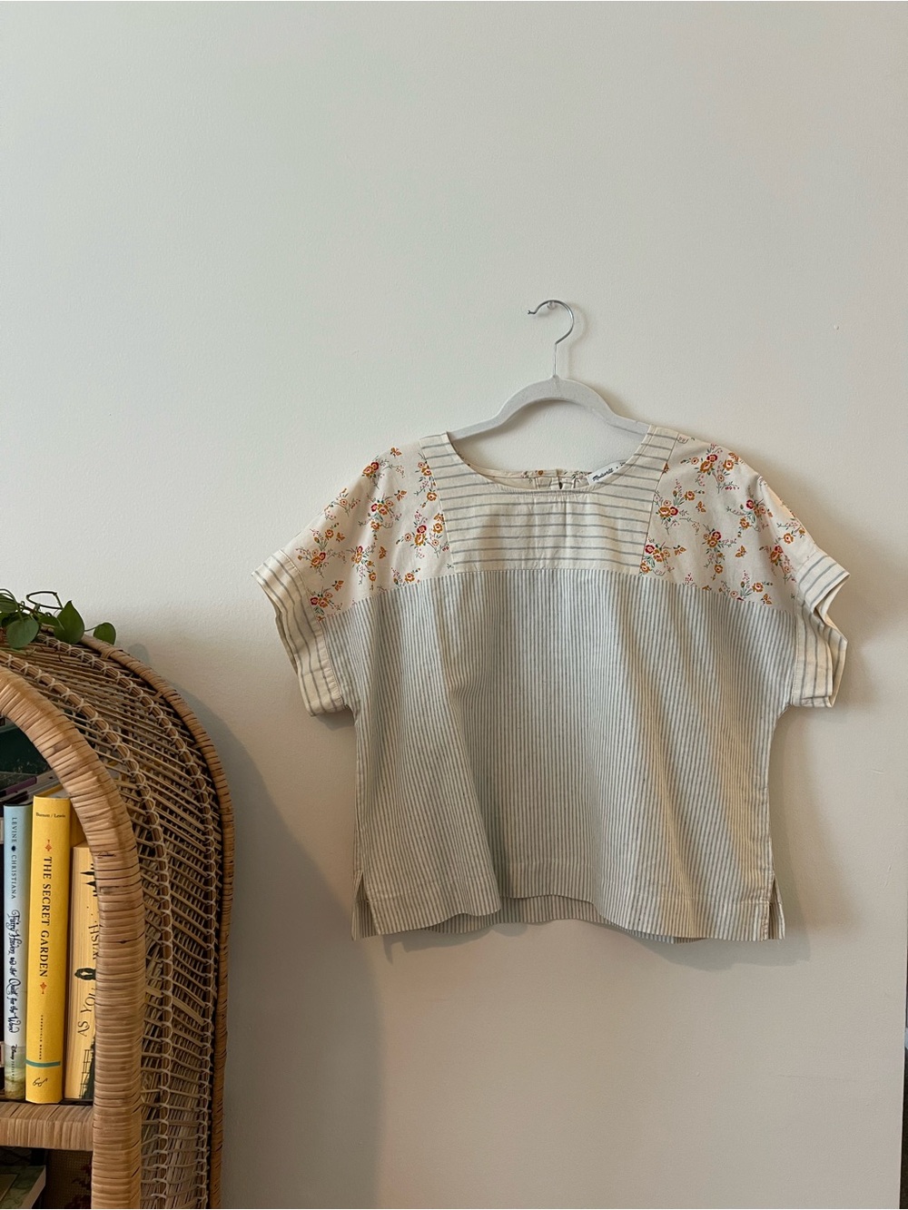 Madewell denim project top